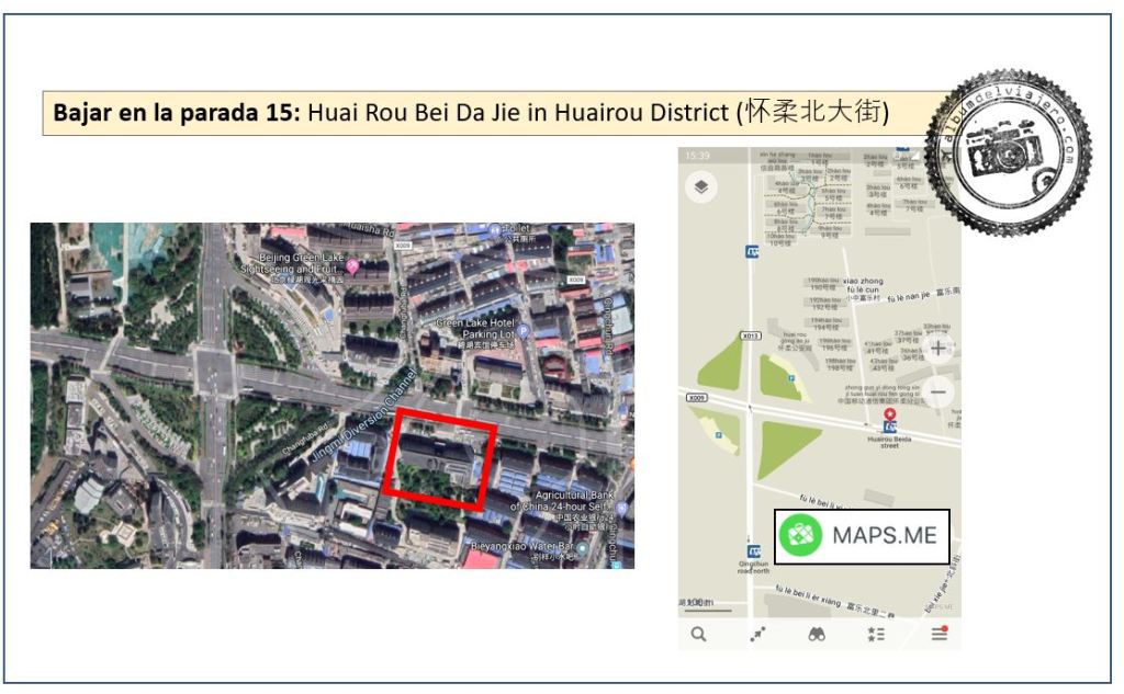 Cómo llegar en transporte público a la Muralla China Mutianyu