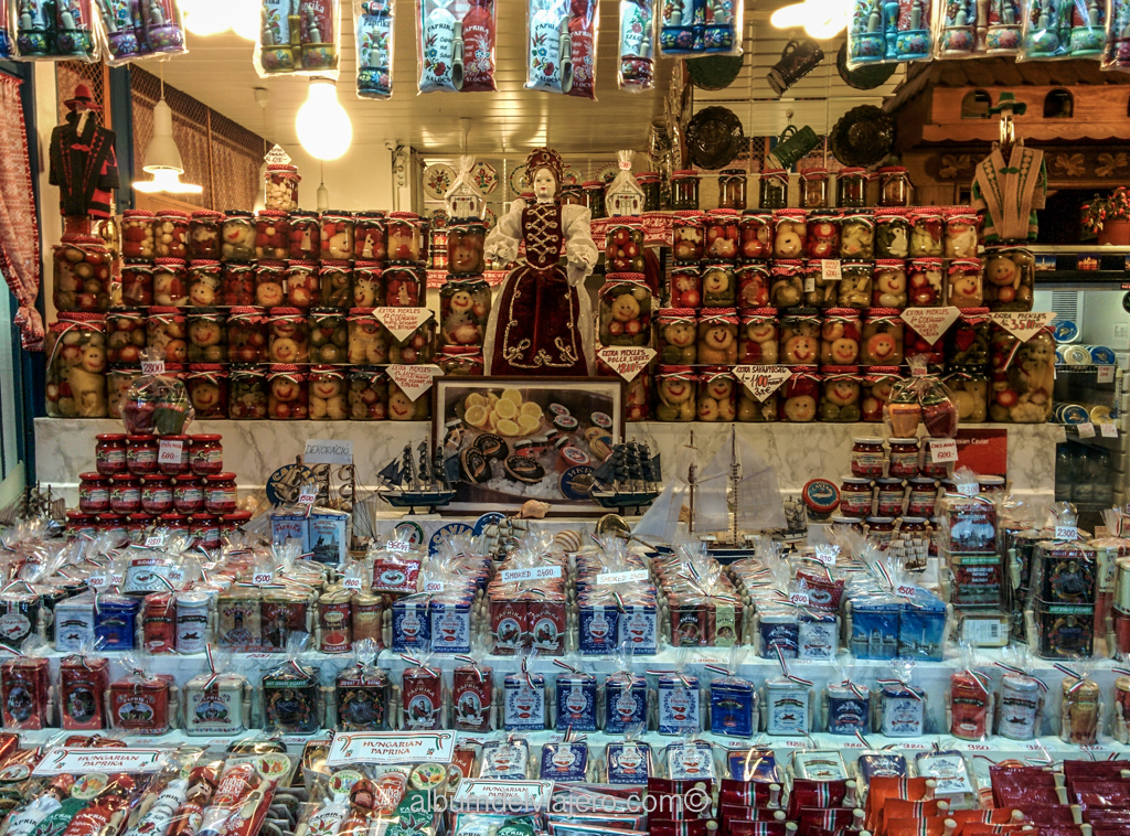 Mercado Central Budapest tiendas
