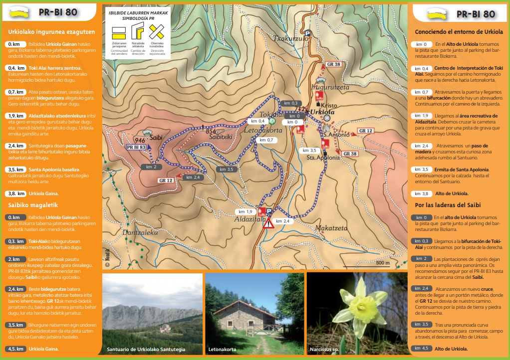 Ruta PR-BI 80 Parque Natural de Urkiola