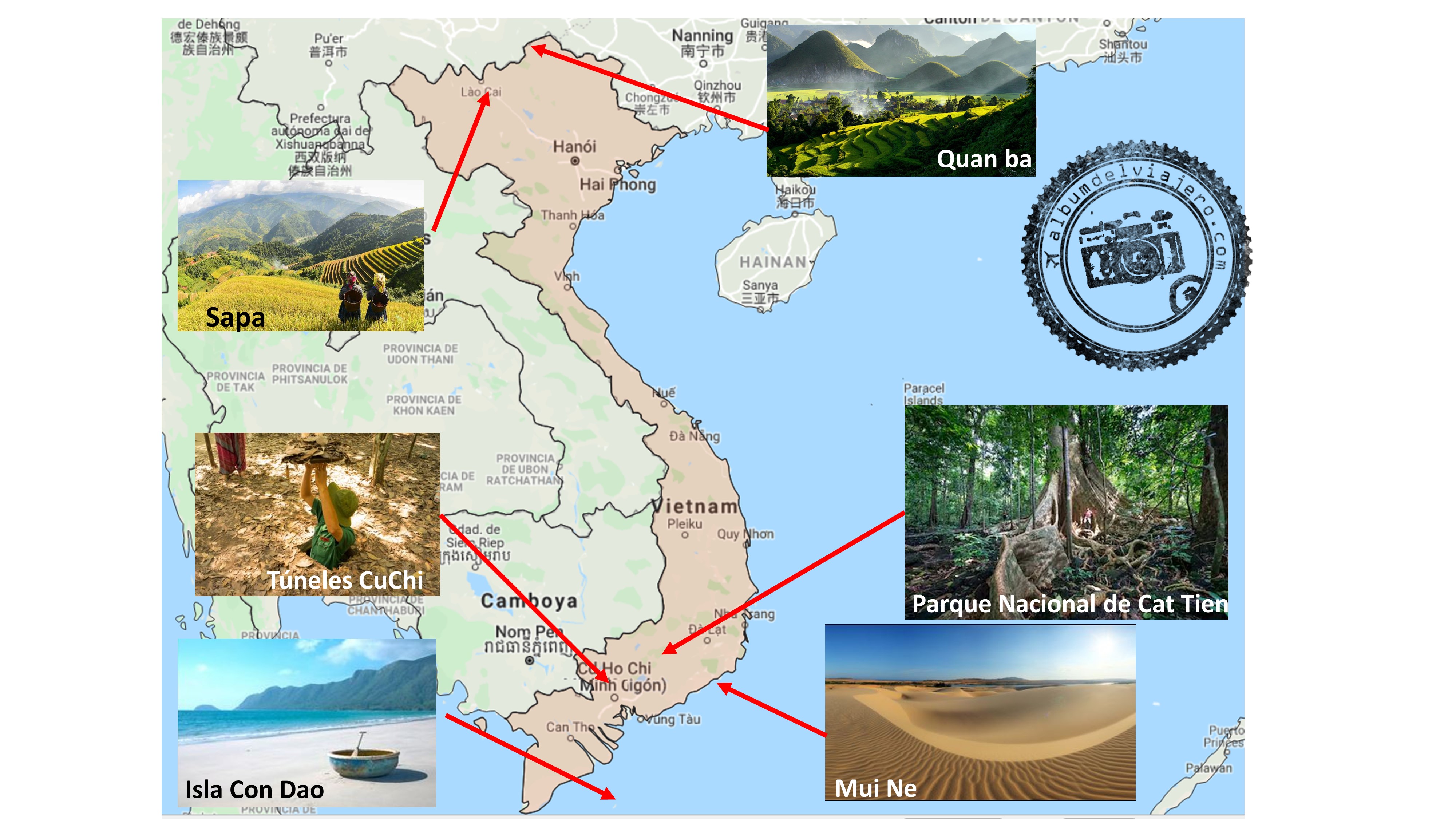 Top imprescindibles Vietnam