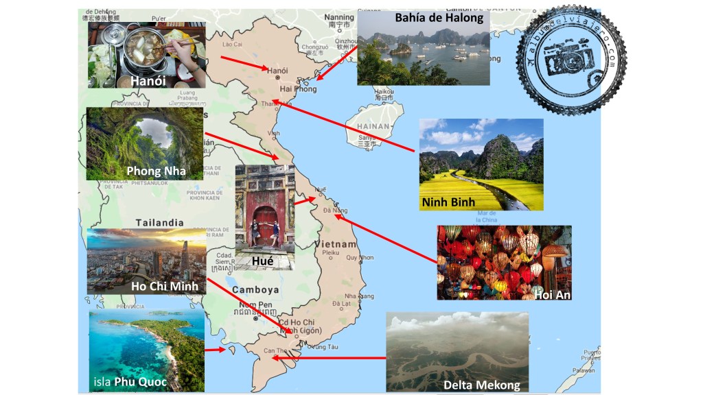 Top destinos Vietnam