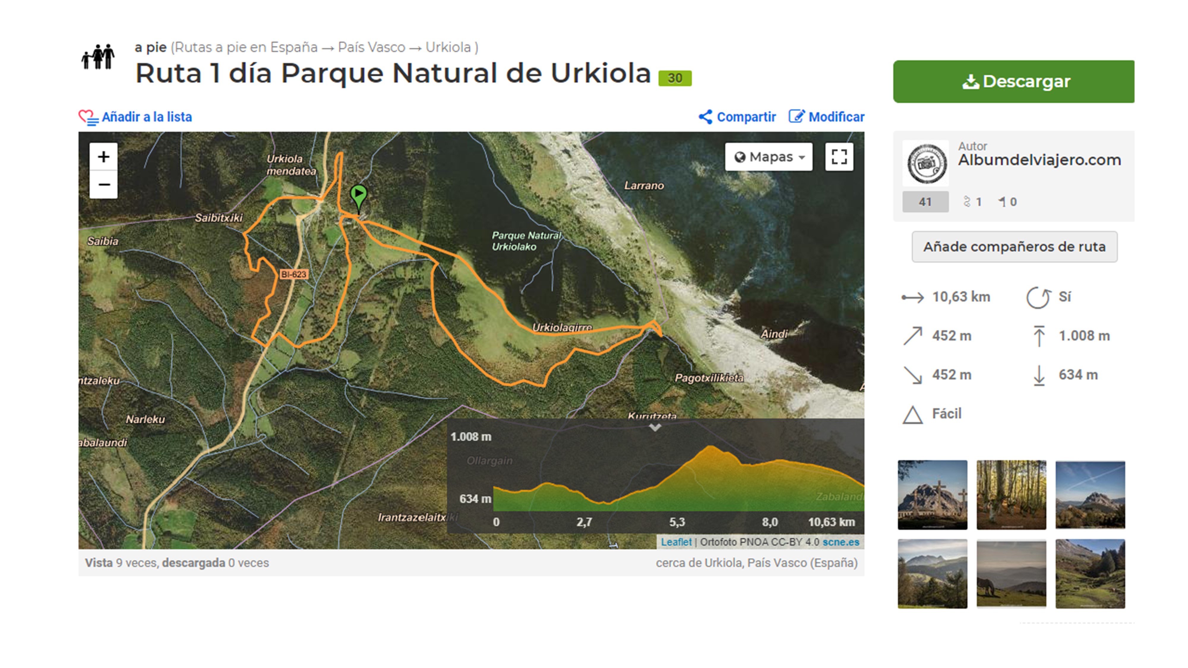 Ruta 1 día Parque Natural Urkiola